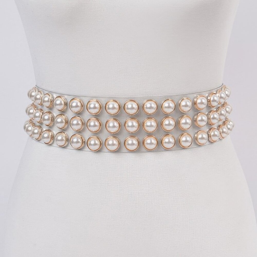 Pearl See Through Belt